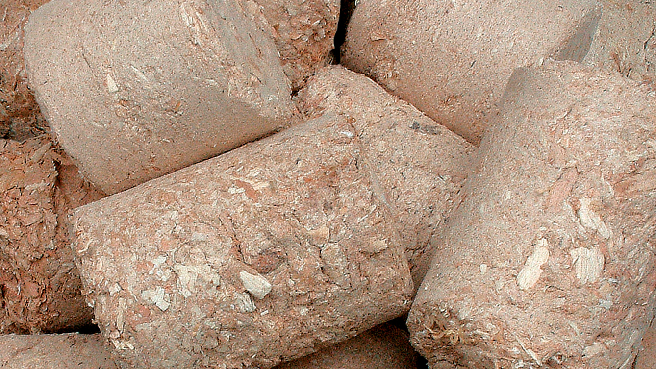 Holzbriketts
